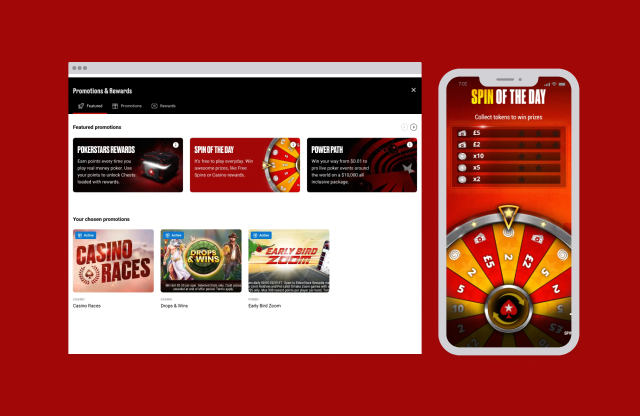 PokerStars dashboard and rewards